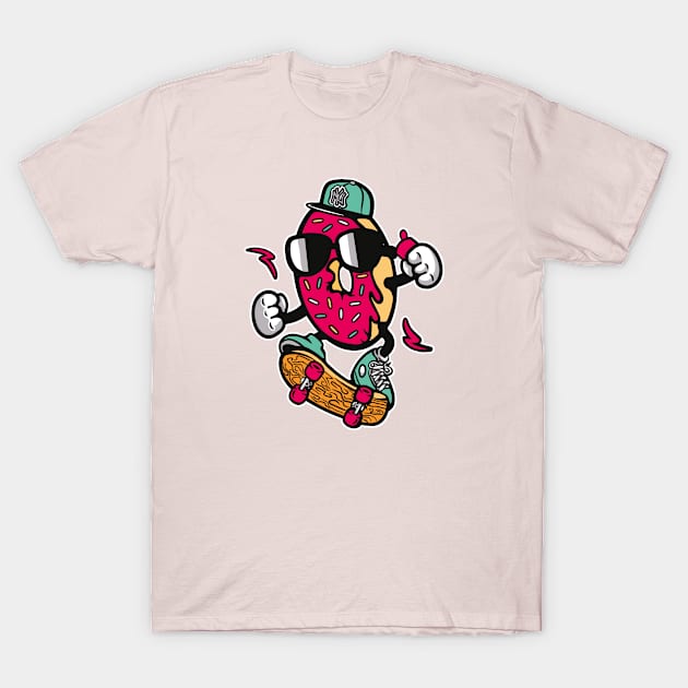 FAST DONUT by WOOF SHIRT T-Shirt by WOOFSHIRT